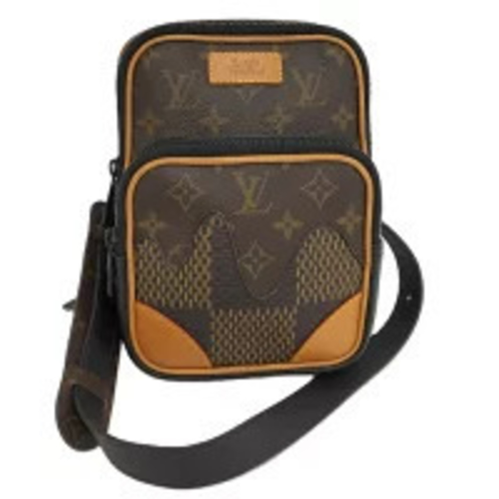 LOUIS VUITTON Amazon Sling Bag Shoulder Damier Giant Monogram